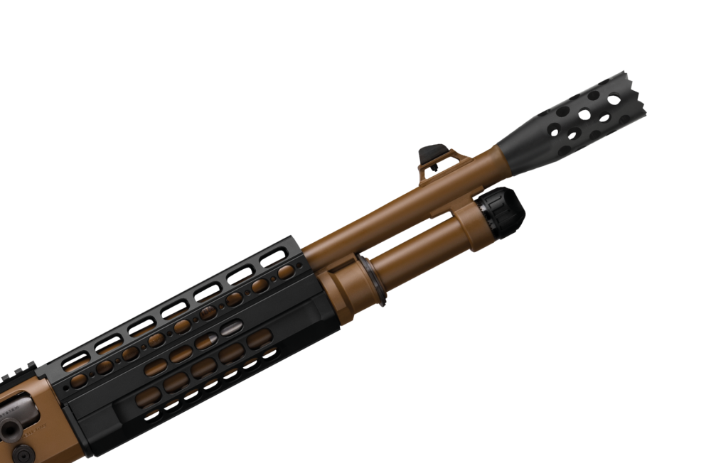 M4 A1 Battle Brown 14″ + DOOR-BREACHER Benelli Defense